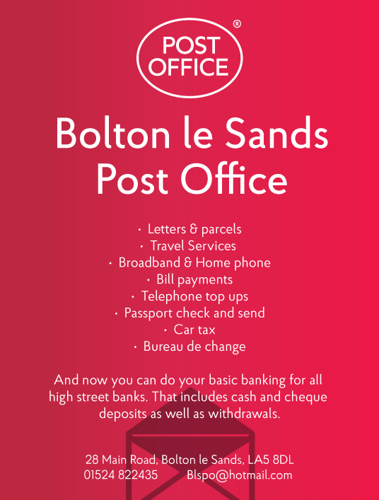 Bolotn le Sands Post Office