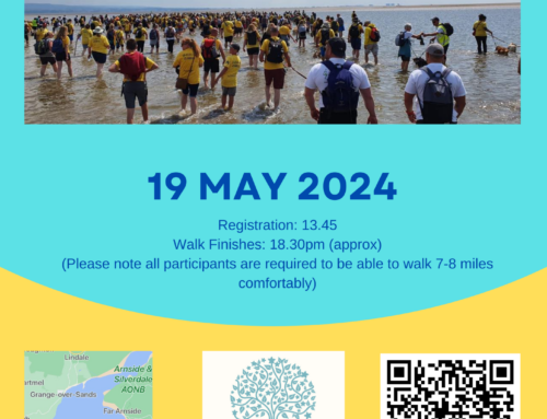 CROSS BAY WALK 19th MAY : ‘MARCHING FOR MENTAL HEALTH’