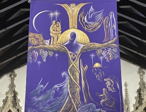 The Advent Banner in Holy Trinity Church, Bolton-le-Sands