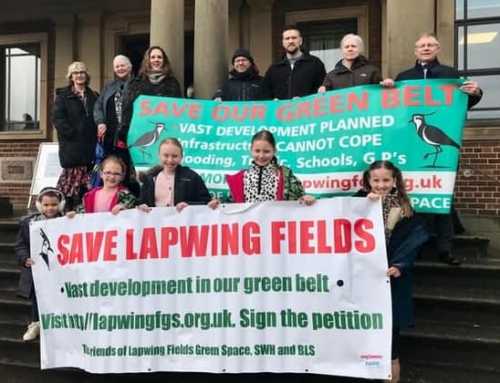 “Friends of Lapwings Field” Update.