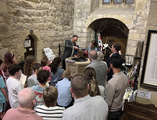 Family Baptised at Holy Trinity